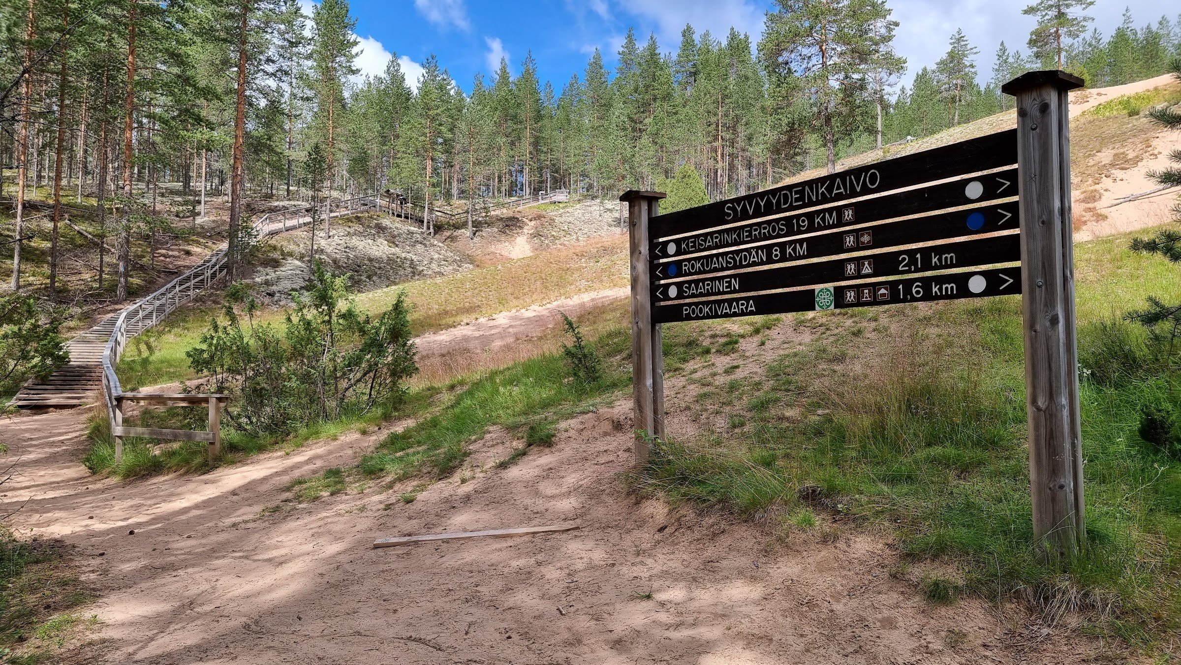 Syvyydenkaivo (the largest kettlehole in Finland)